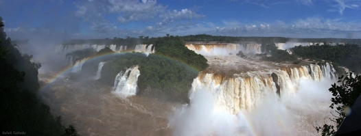 Hermosa vista de las Cataratas del Iguazú